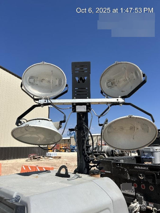 2018 Wacker Neuson LTV6K-MH Wacker Neuson LTV6K Mobile Light Tower w/Fuel Level Sensor Installed