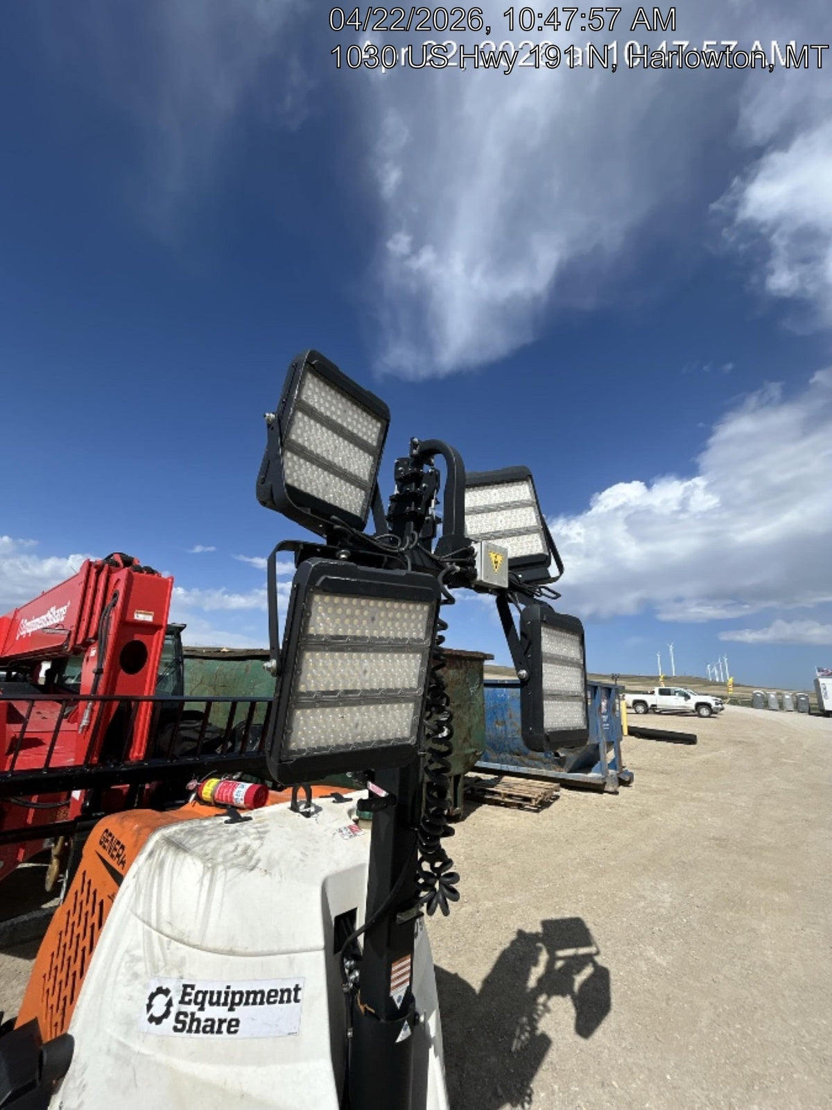 2023 Generac MLT2 Diesel, Flex Switch 120V Input, Powerzone Controller, (4) 320W LED Lights, 4kW Generator, 39.9 Gal Fuel Tank, 2" Ball, T3
