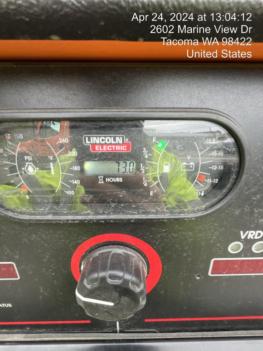 2022 Lincoln Electric Vantage 549X Crosslink Technology, Trailer Mounted, ES Decals, T3