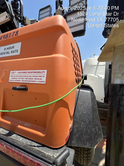 2025 Generac MLTS-4 Diesel, Mitsubishi L2E, 7.1 hp @1800 rpm, Flex Switch 120V Input, Powerzone Controller, (4) 320W LED Lights, 4kW Generator, 39.9 Gal Fuel Tank, 2" Ball