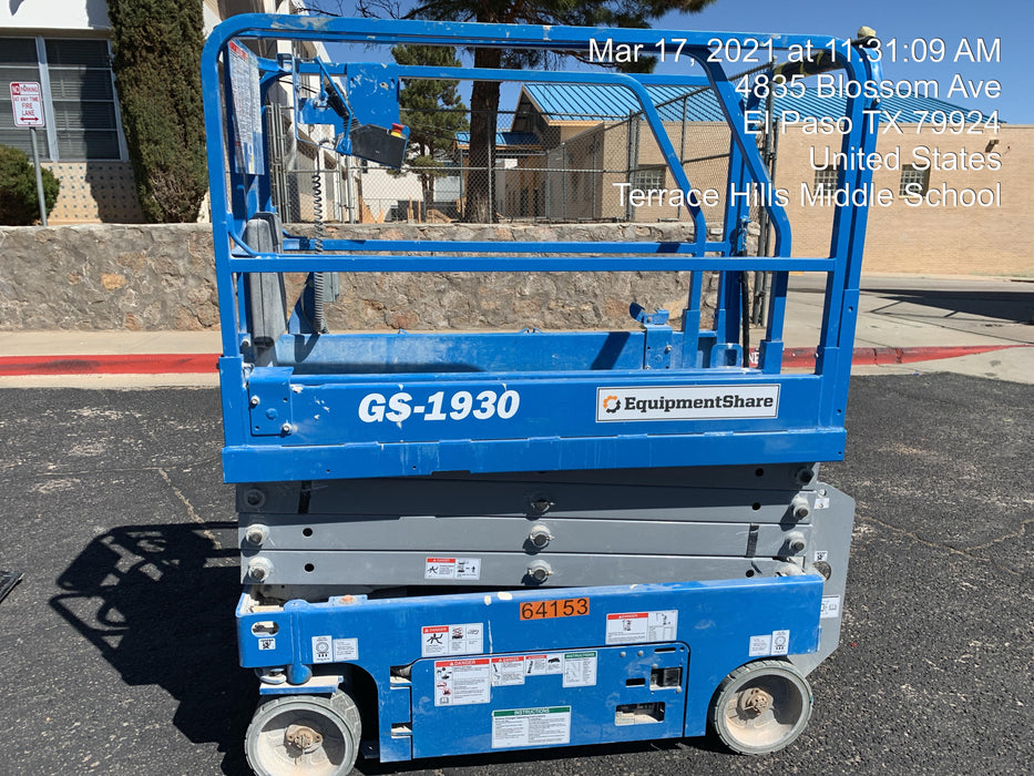 2020 Genie GS-1930 Standard Machine