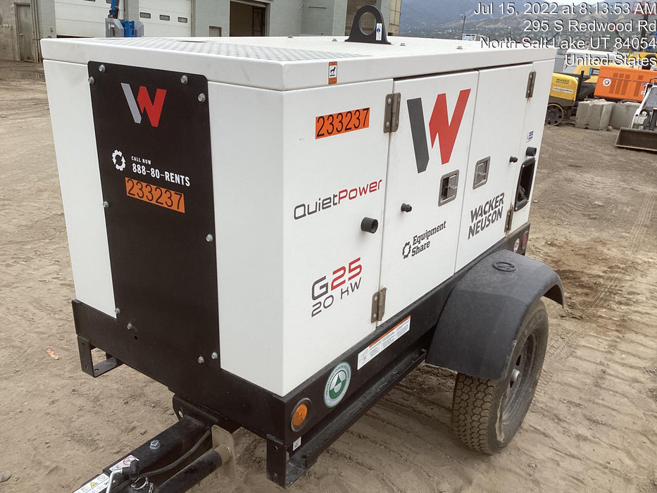 2022 WACKER NEUSON G25