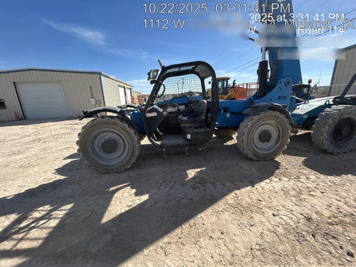 2018 Genie GTH-844 Genie GTH-844D w/Open ROPS, FF Tires, Work Light/Beacon, 60" Carriage and Forks