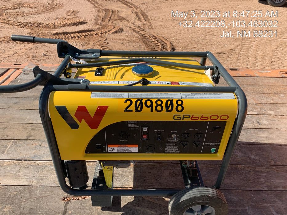 2022 WACKER NEUSON GP6600A