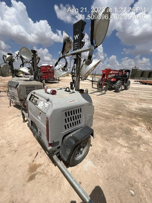 2018 Wacker Neuson LTV6L-MH Wacker Neuson LTV6L Mobile Light Tower w/Fuel Level Sensor Installed