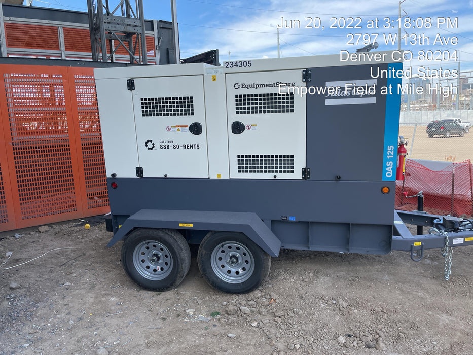 2022 ATLAS COPCO QAS 125