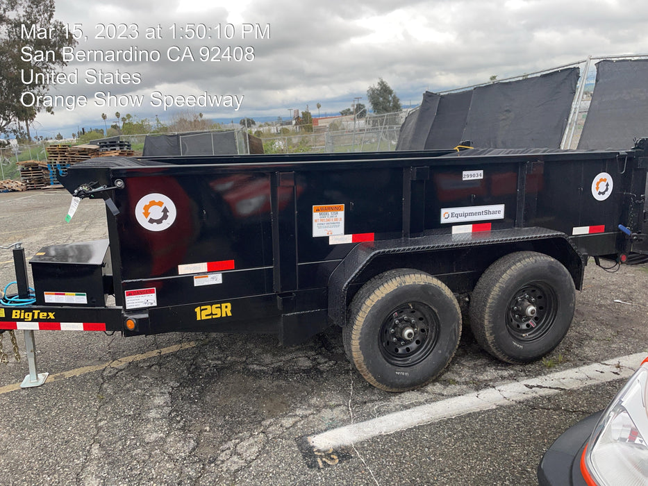 2023 BIG TEX TRAILER 12SR-12XLBK6SIR