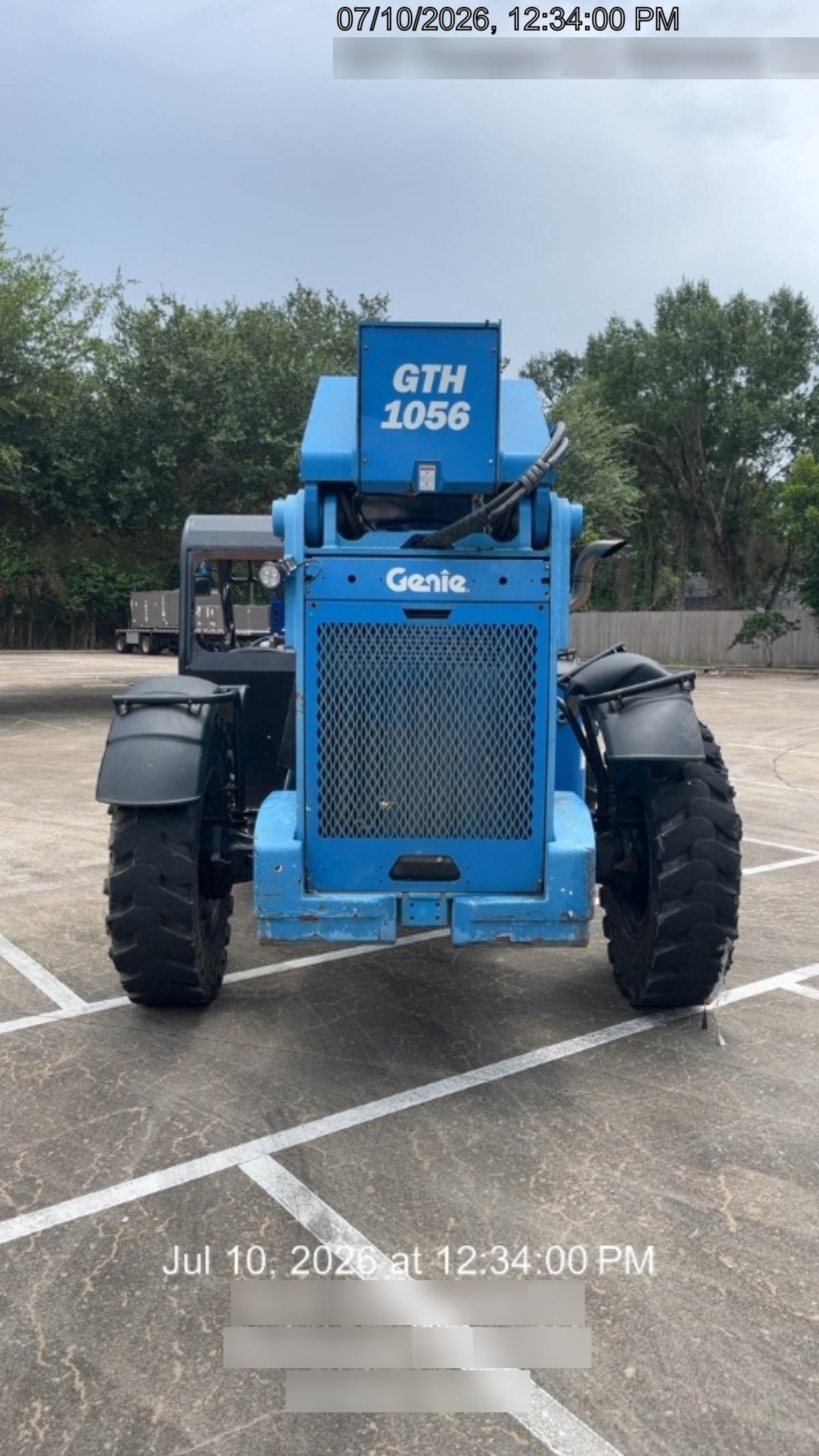 2017 Genie GTH-1056 Genie GTH1056, Solid Tires, 60" carriage, Light Kit, Open ROPS - SN GTH-10E-11914