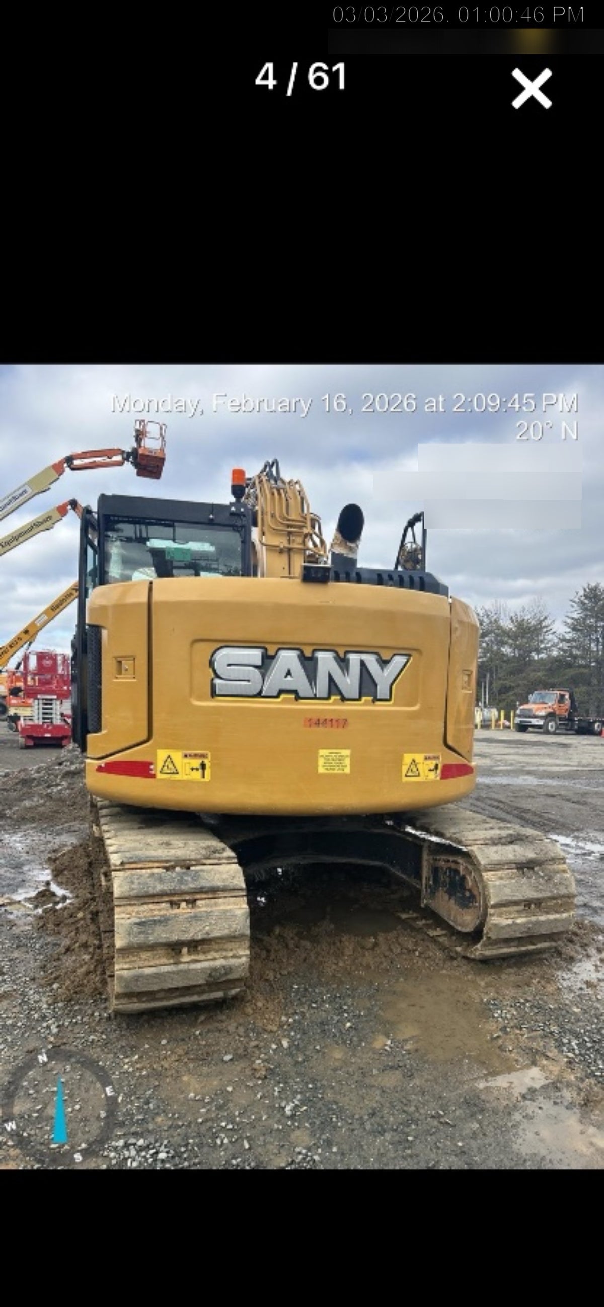 2021 SANY SY155U