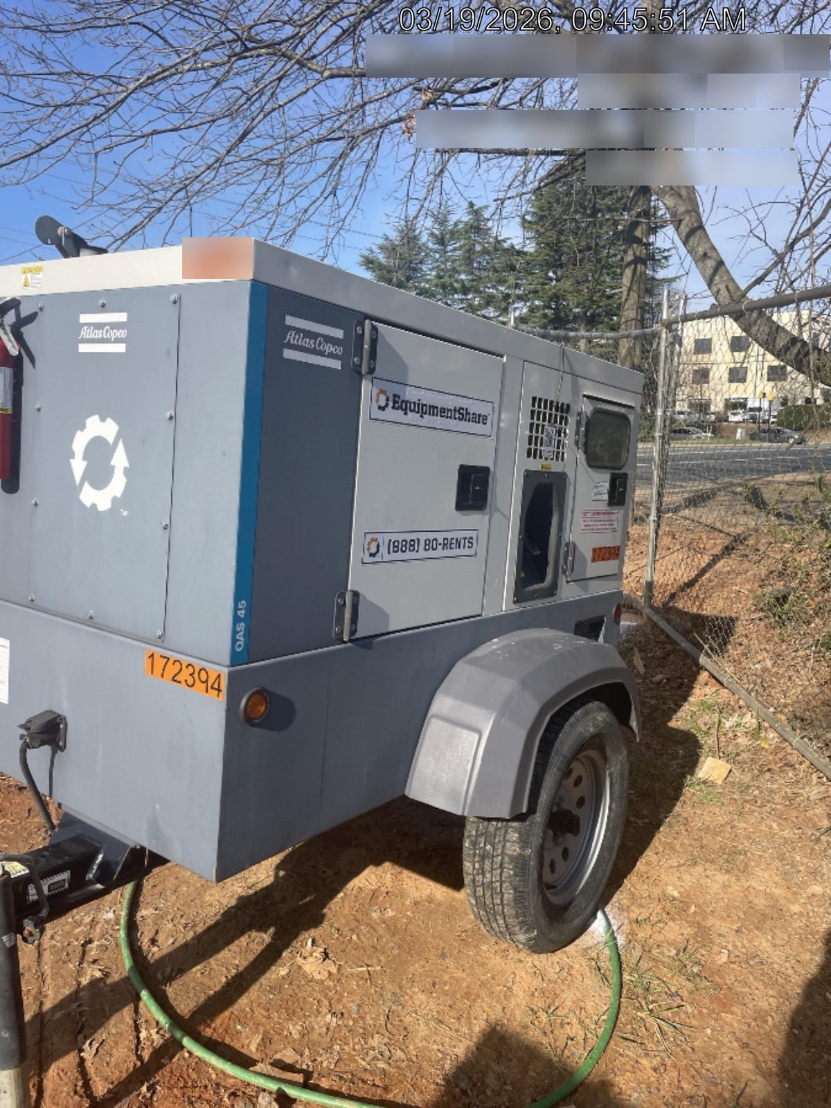 2021 ATLAS COPCO QAS45 CWK