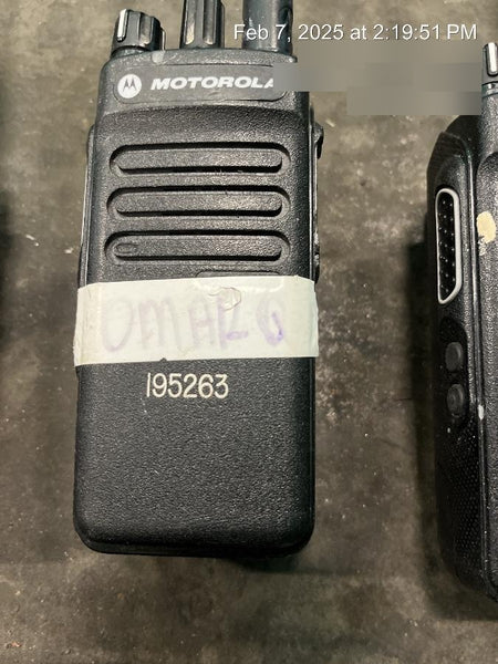 2021 MOTOROLA XPR3300E