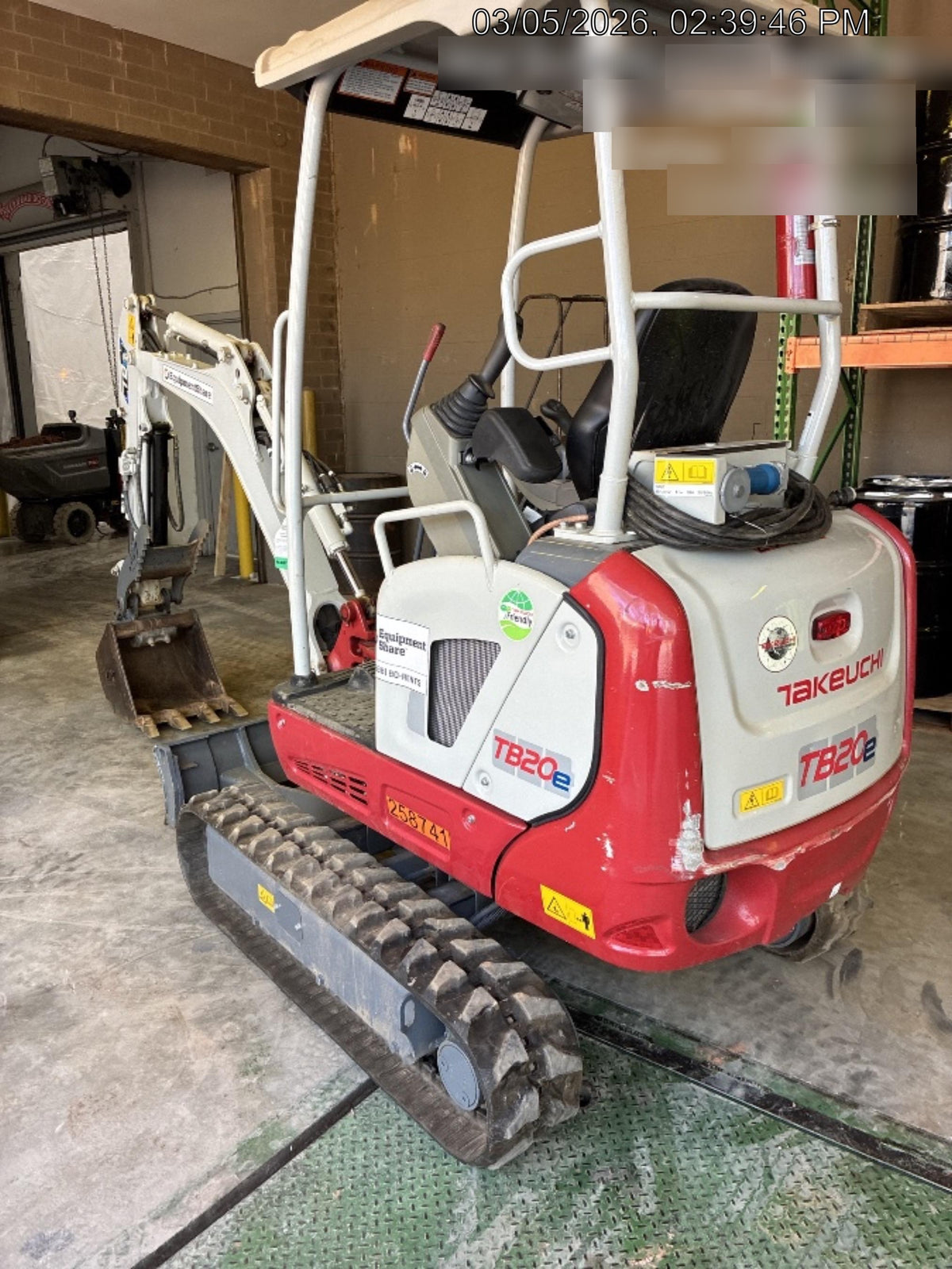 2022 TAKEUCHI TB20e