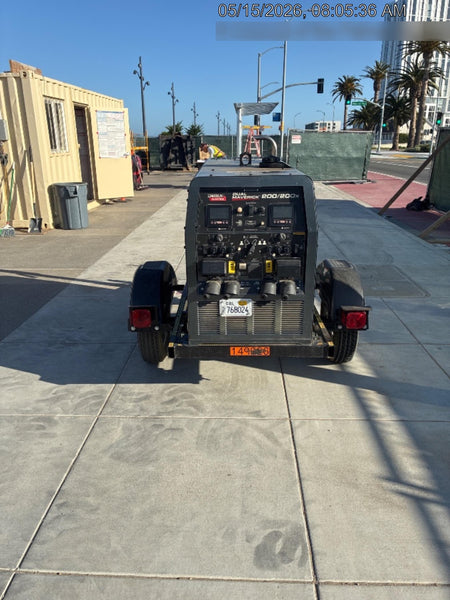 2021 Lincoln Electric Dual Maverick 200/200X Ready Pak 3 (includes trailer, cable rack, fender light kit)