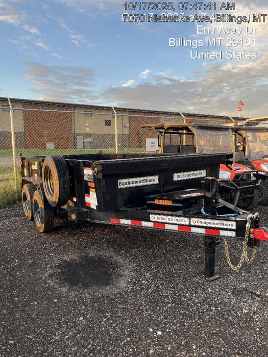 2025 BIG TEX TRAILER 16LP-14BK6SIRPD