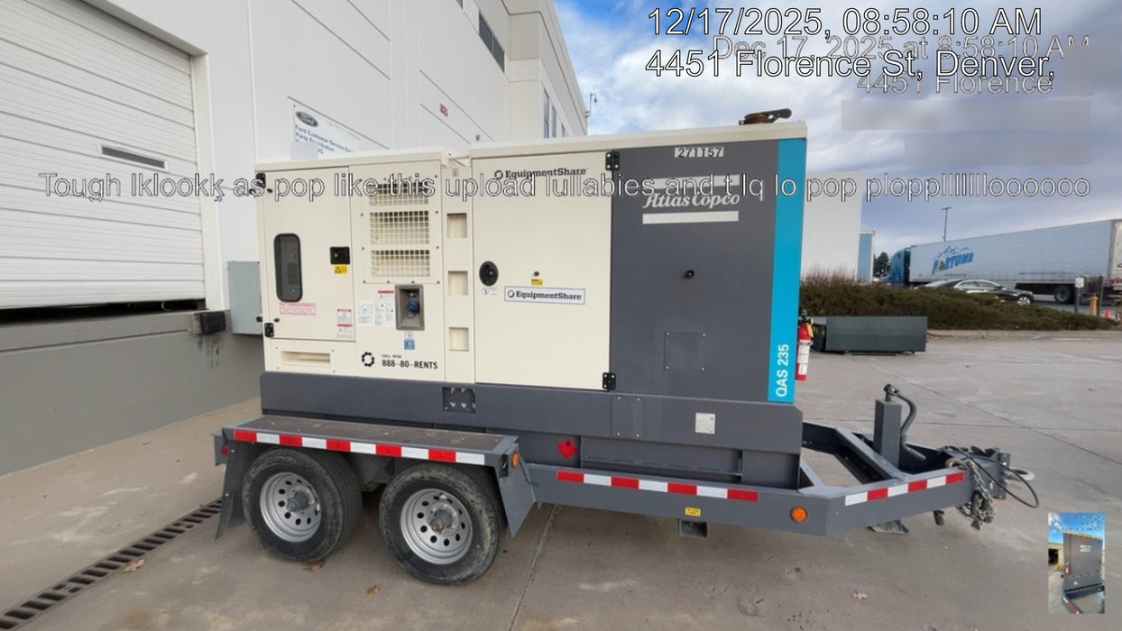 2022 ATLAS COPCO QAS 235