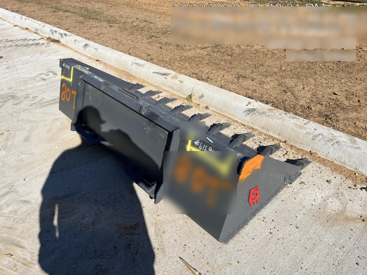 2025 SOLESBEE 80" Tooth Bucket, CTL - Solesbee's