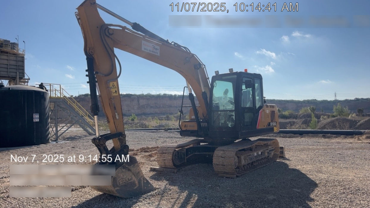 Sany SY135C SY135 Tier 4 - Cab, Hydraulic QC,  Buckets: 24" , 36" , 42"