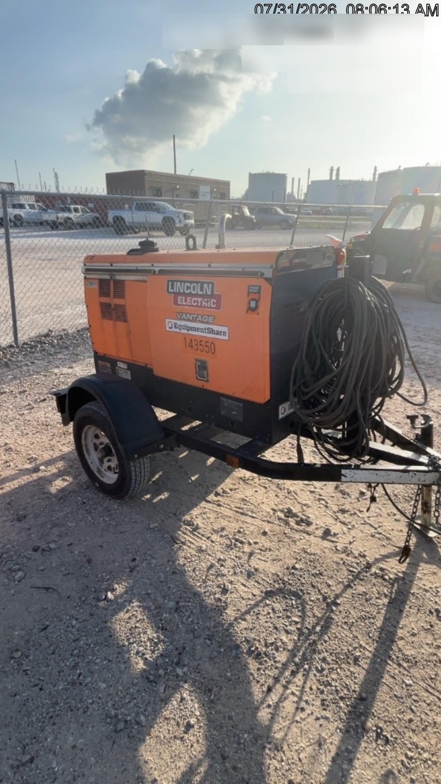 2021 Lincoln Electric Vantage 322 VANTAGE 322 READY-PAK 3
(EQUIPMENTSHARE)