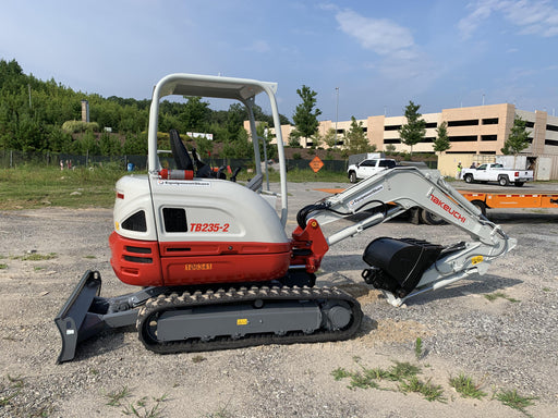 2020 Takeuchi TB235-2R Canopy, Rubber Tracks, Manual TAG QC