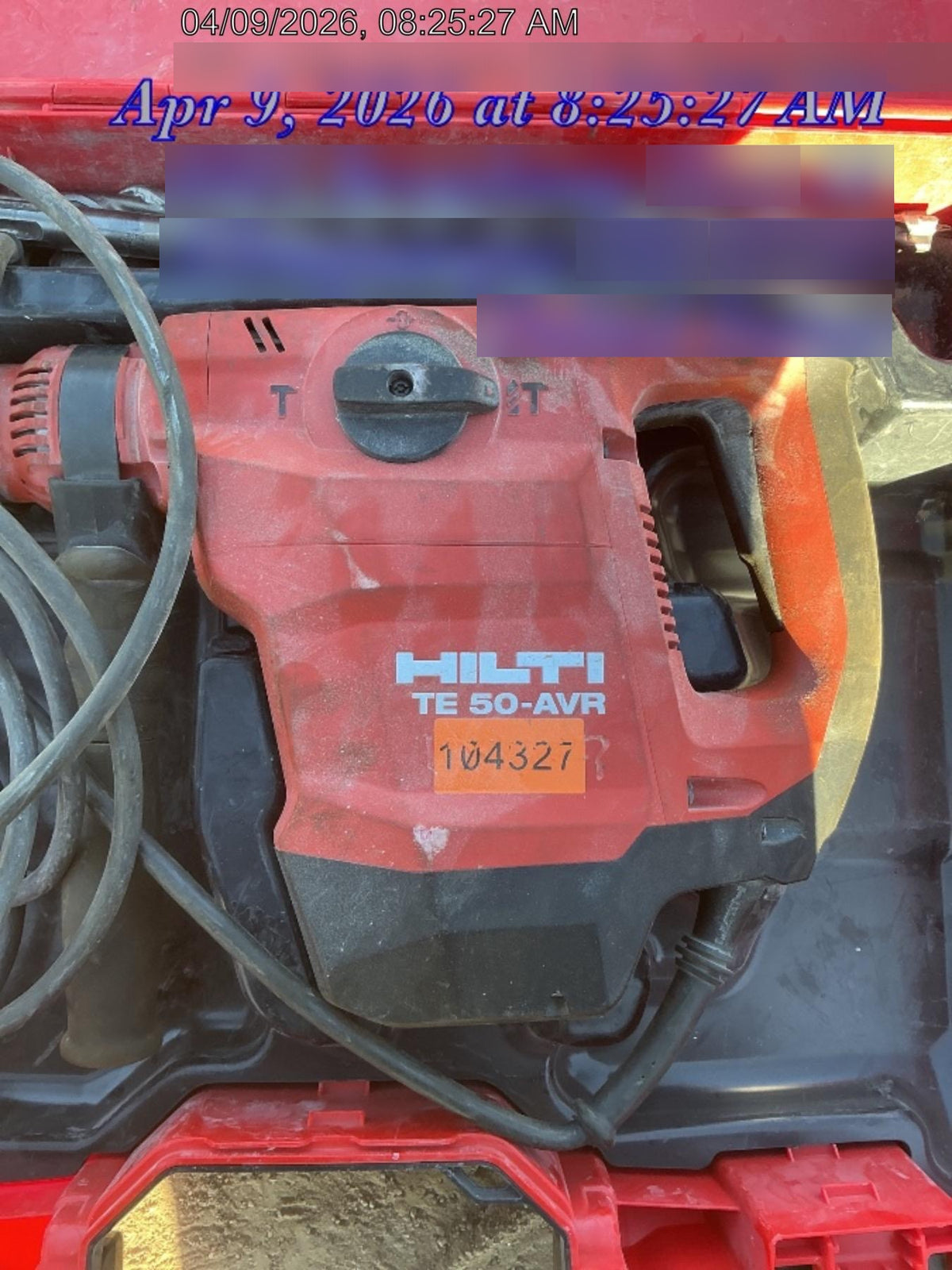 2020 HILTI TE 50-AVR