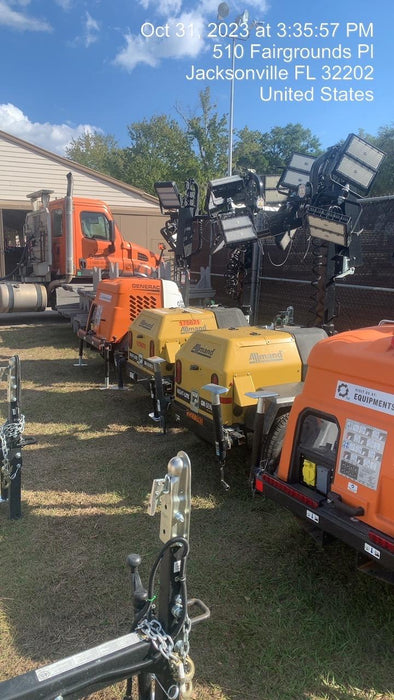 2023 Generac MLT2 Diesel, Flex Switch 120V Input, Powerzone Controller, (4) 320W LED Lights, 4kW Generator, 39.9 Gal Fuel Tank, 2" Ball, T3