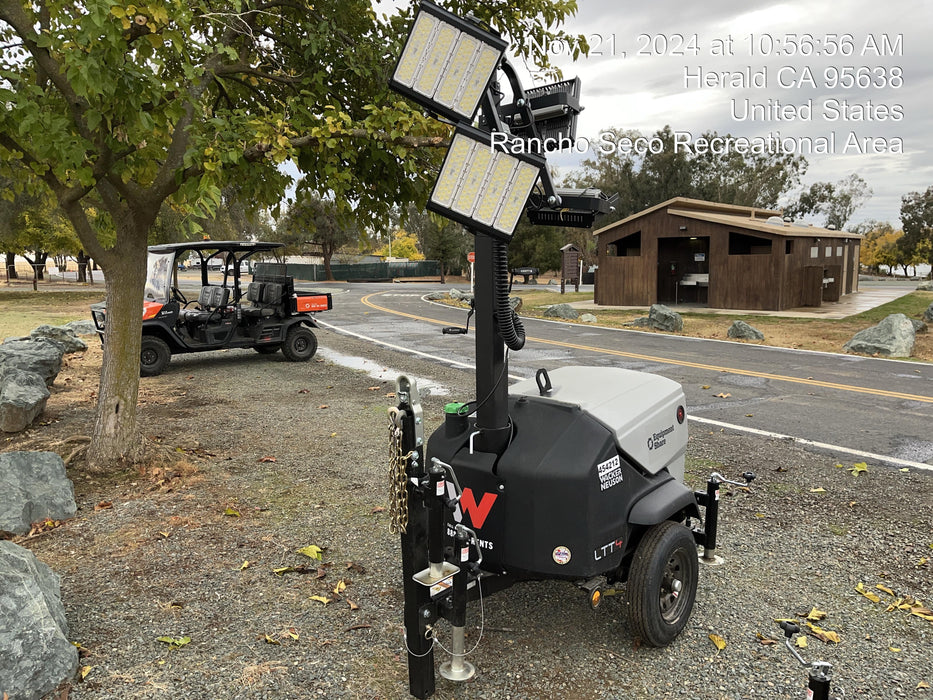 2024 Wacker Neuson LTT4 Diesel, Kohler KDW702, Deep Sea Controller, Auto Start, LED 320W, Bypass Outlet, T3