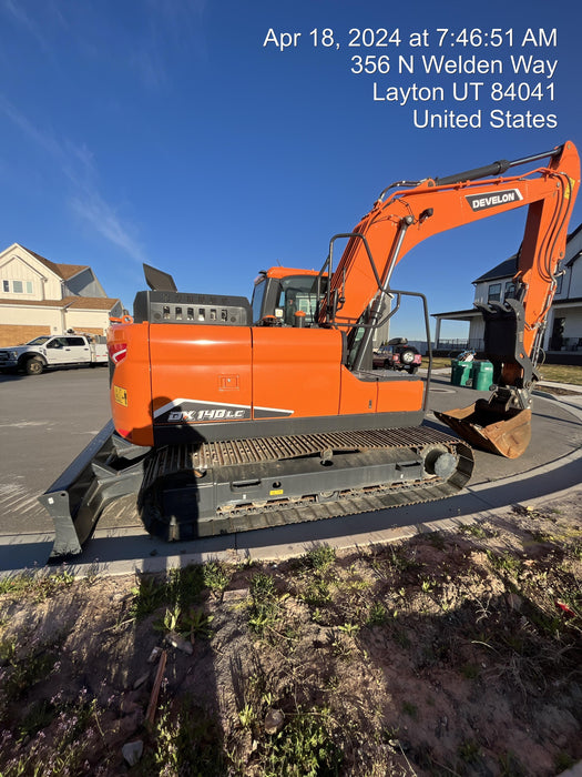 2023 DOOSAN DX140LCR-7