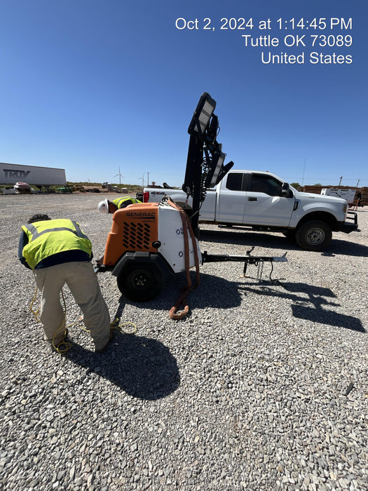 2023 Generac MLT2 Diesel, Flex Switch 120V Input, Powerzone Controller, (4) 320W LED Lights, 4kW Generator, 39.9 Gal Fuel Tank, 2" Ball, T3