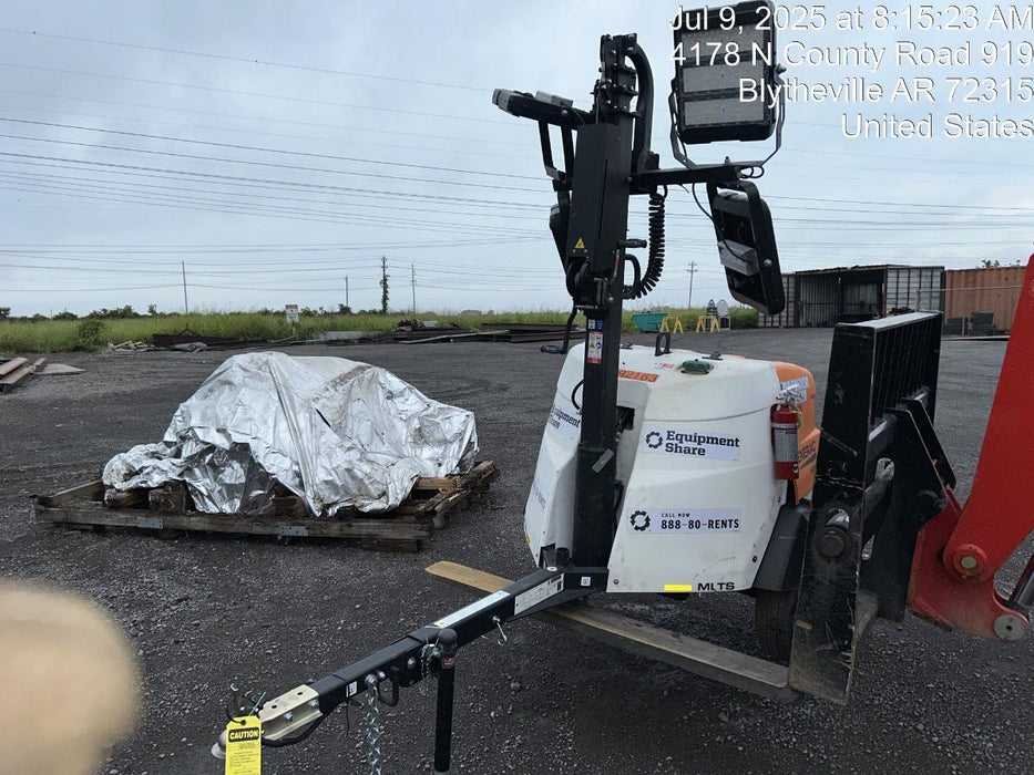 2024 Generac MLT2 Diesel, Flex Switch 120V Input, Powerzone Controller, 
(4) 320W LED Lights, 4kW Generator, 39.9 Gal Fuel Tank, 2" Ball, T3