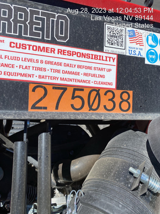 2022 BARRETO E2036RTKH-4MS