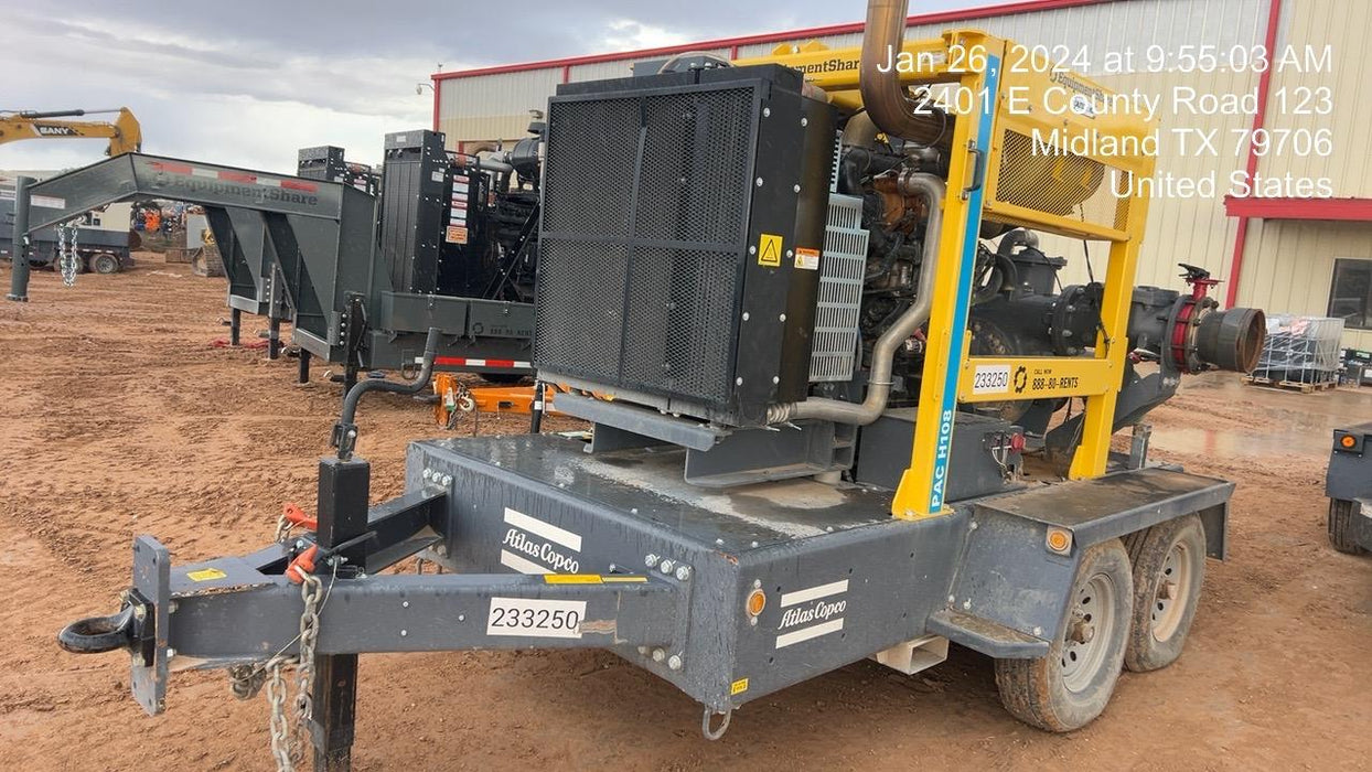 2022 ATLAS COPCO PAC H108 JD