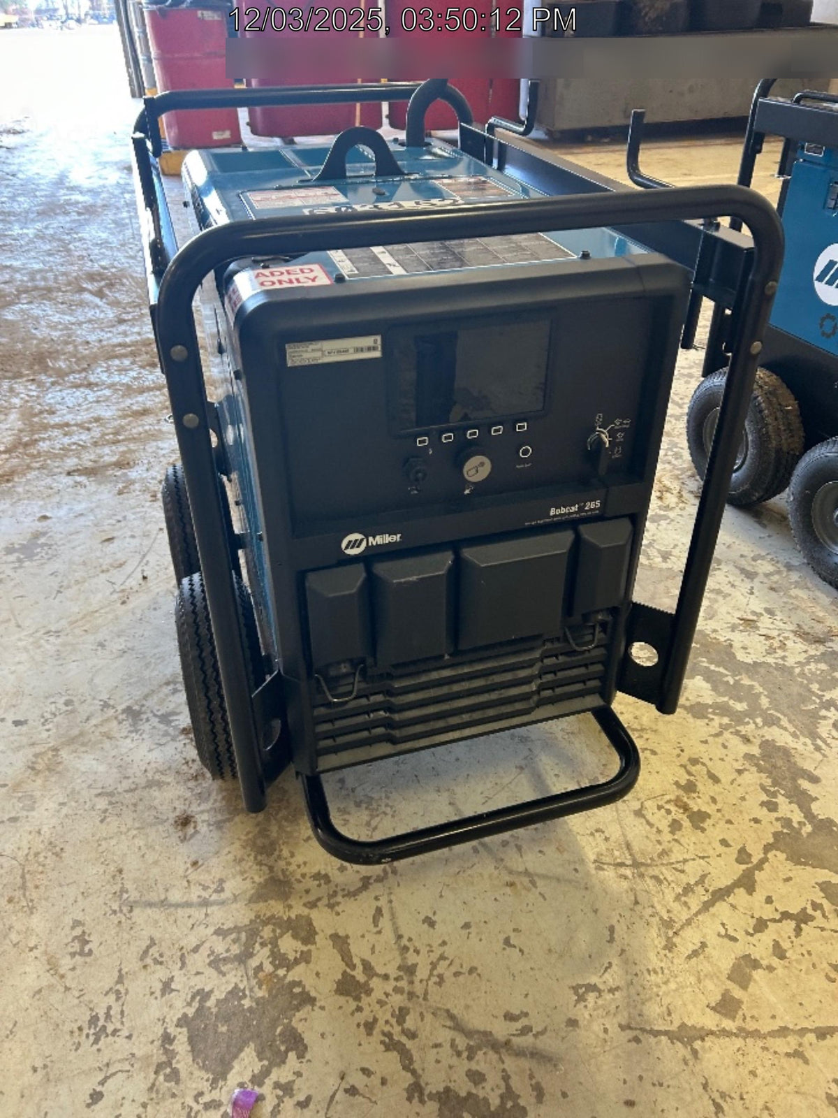 2025 MILLER ELECTRIC Bobcat 265 G