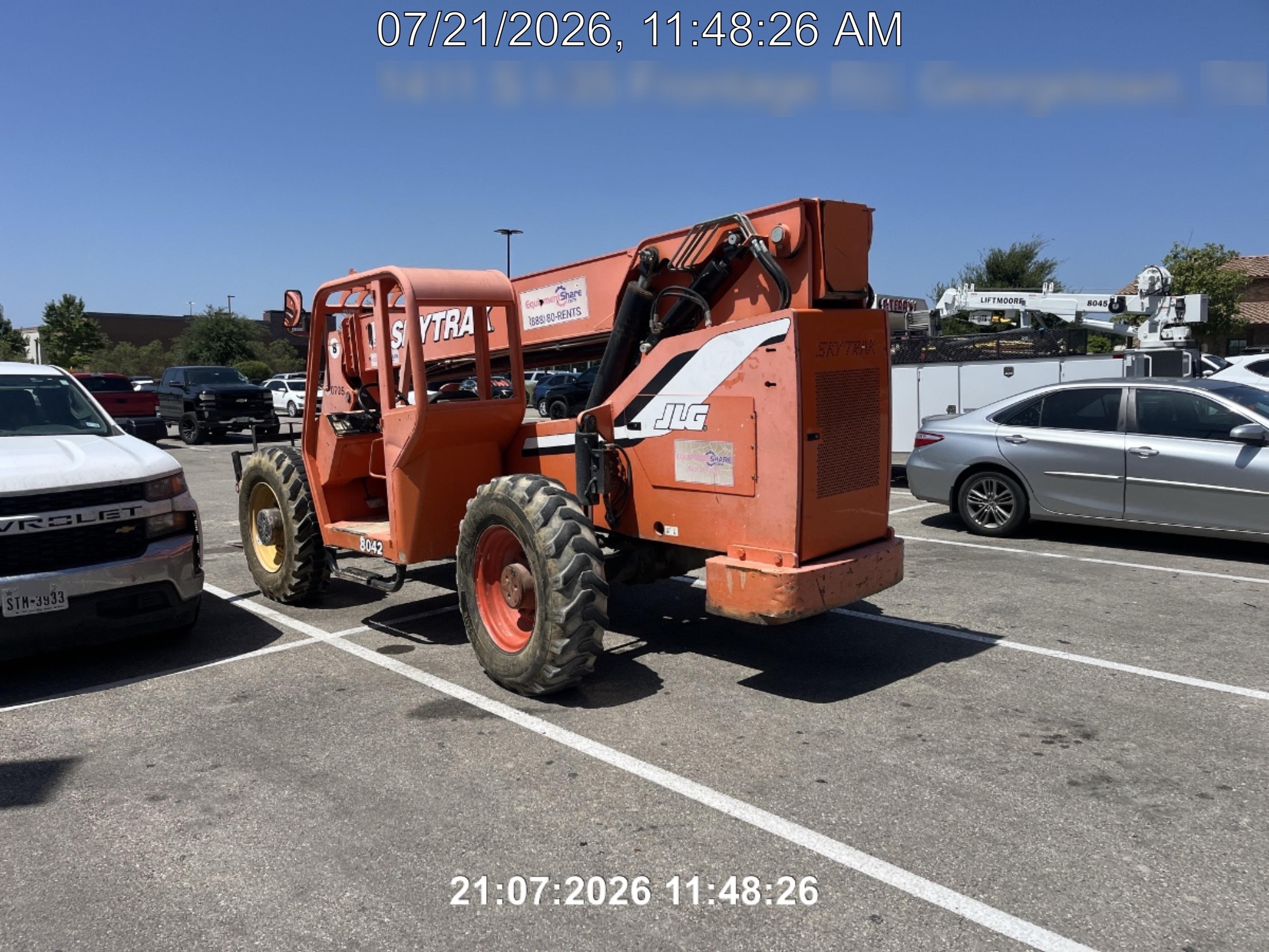2007 Skytrak 8042 Skytrak 8042, 42' Reach, 8000 lb capacity