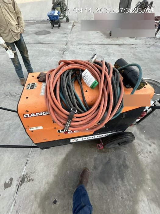 2021 Lincoln Electric Ranger 305 LPG LPG One-Pak (includes undercarriage, tank holder & tank strap) ORANGE