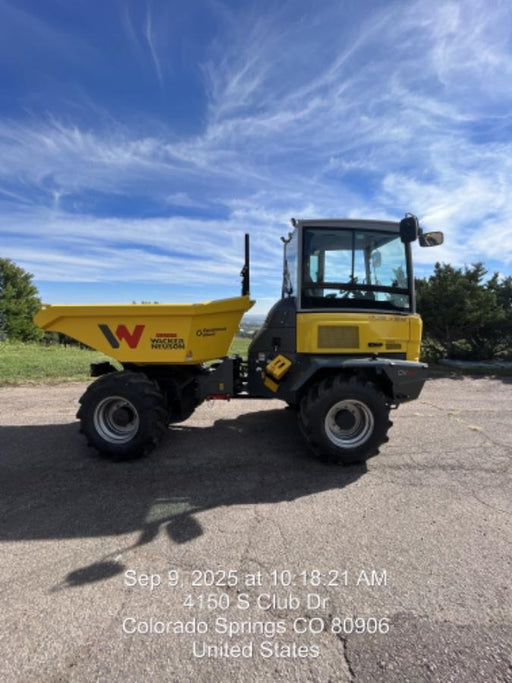 2025 WACKER NEUSON DV604 Cab Standard Tires