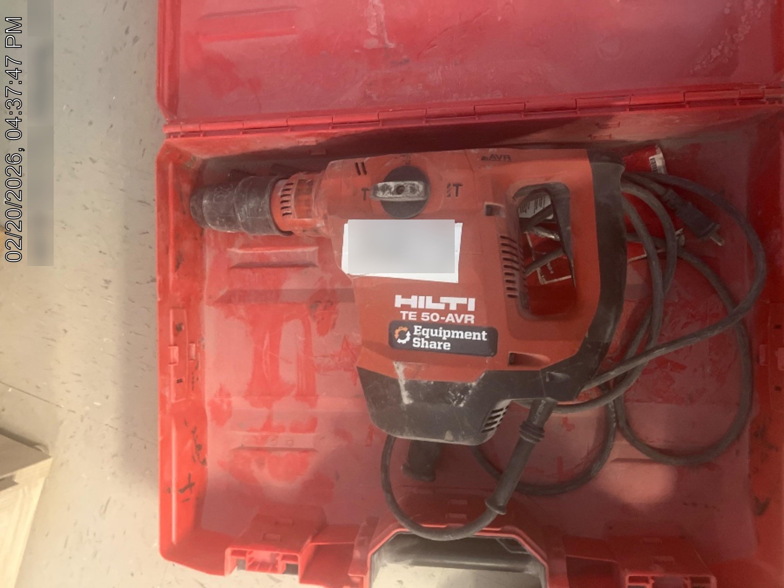 2019 HILTI TE 50-AVR