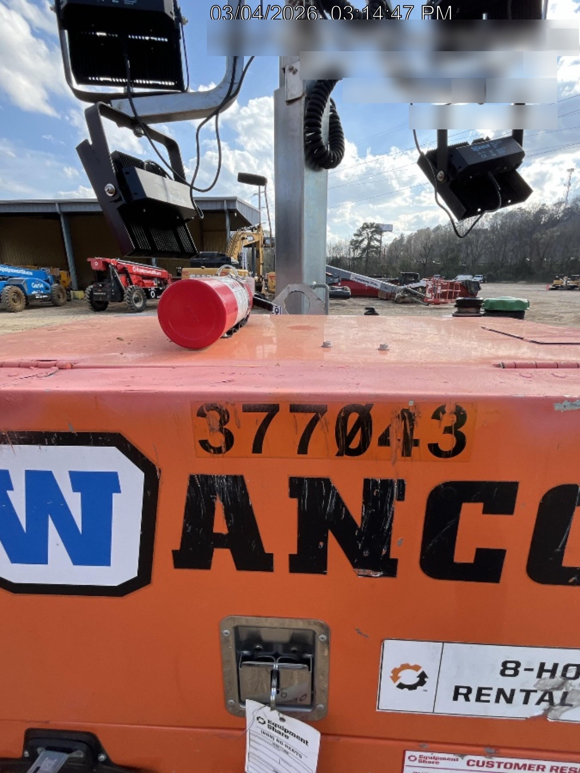 2023 Wanco WLTT-4MM4K Diesel, Deep Sea Controller, Shore Power Plug, Auto Start, (4) 350W LED Floodlights, 4kW Generator, 60 Gal Fuel Tank, 2" Ball, T3