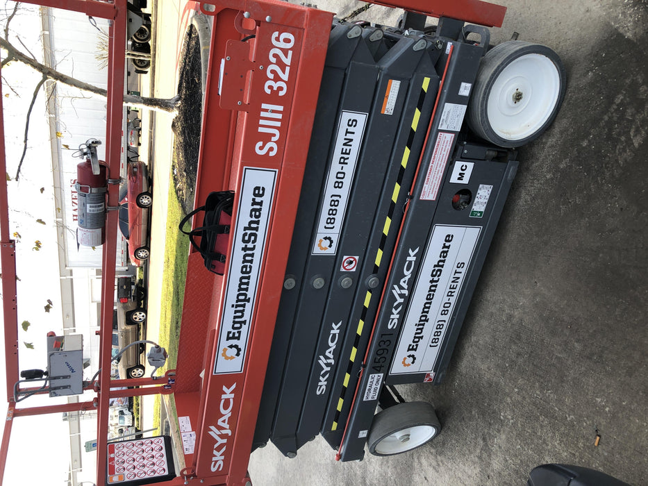 2019 Skyjack SJIII-3226 Standard Options, Trojan Batteries