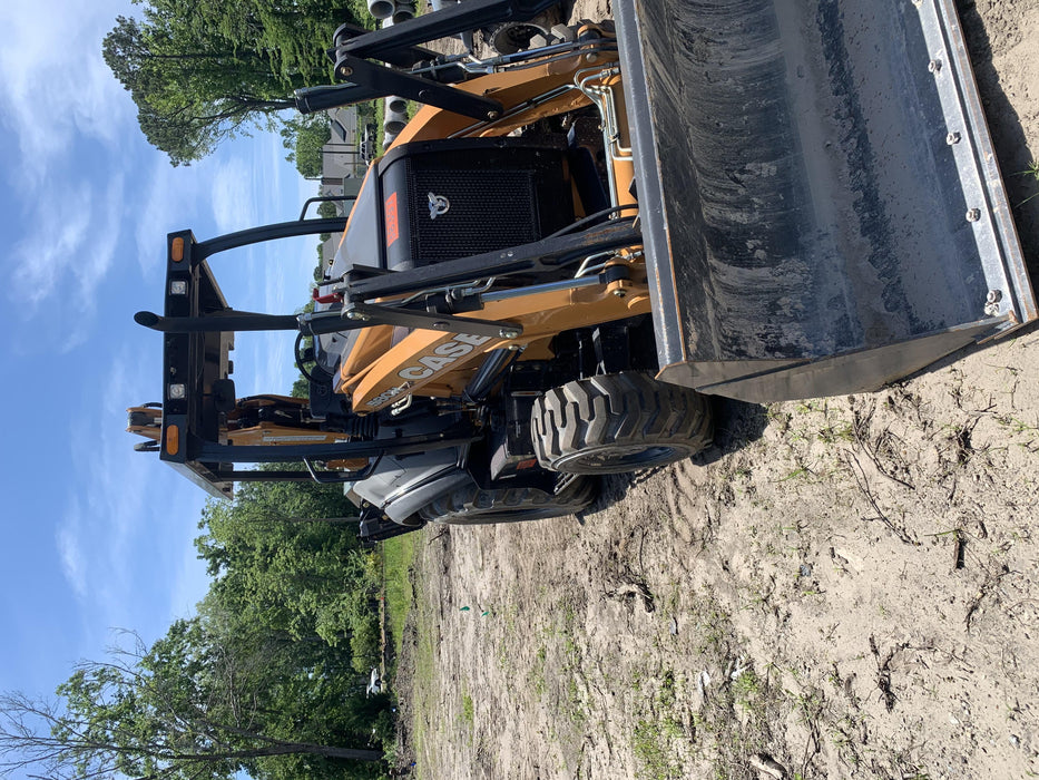 2019 Case 580N EP Canopy, 4WD, GP Front Bucket, Standard Stick, 2-Way Aux Hydraulics, ISO Controls