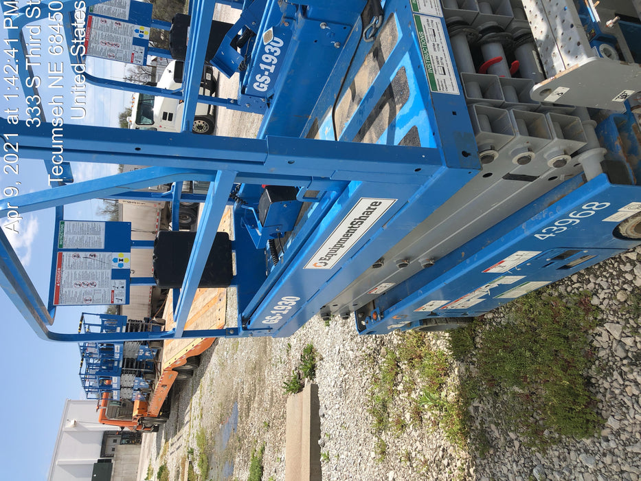 2020 Genie GS-1930 Standard Machine