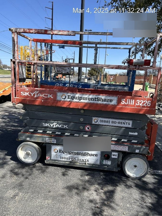 2019 Skyjack SJIII-3226 Standard Options