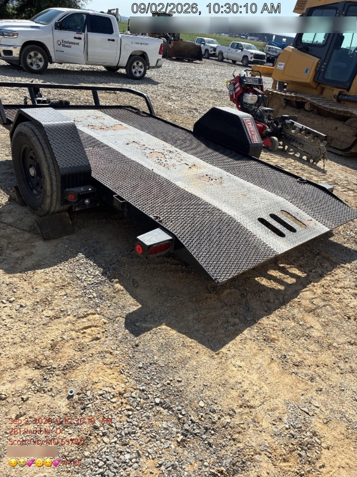 2022 LOADTRAIL Tilt-Deck Rental Trailer