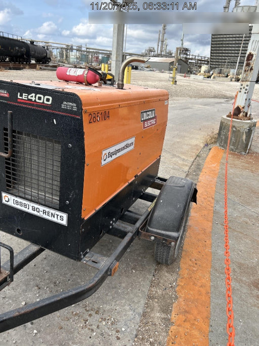 2022 Lincoln Electric LE400 Kubota V1505, Trlr, Cable Rack, Light Kit, ES Decals, T3