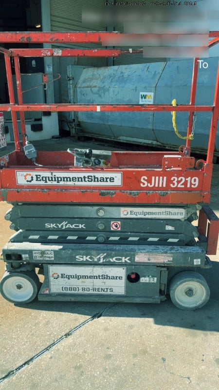 2019 Skyjack SJIII-3219 Standard w/Trojan Batteries