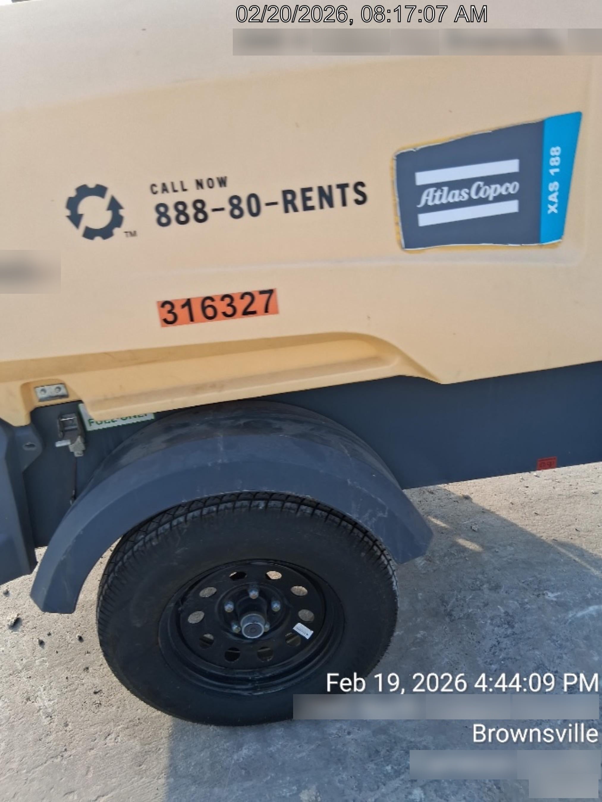 2023 ATLAS COPCO XAS188 CWK