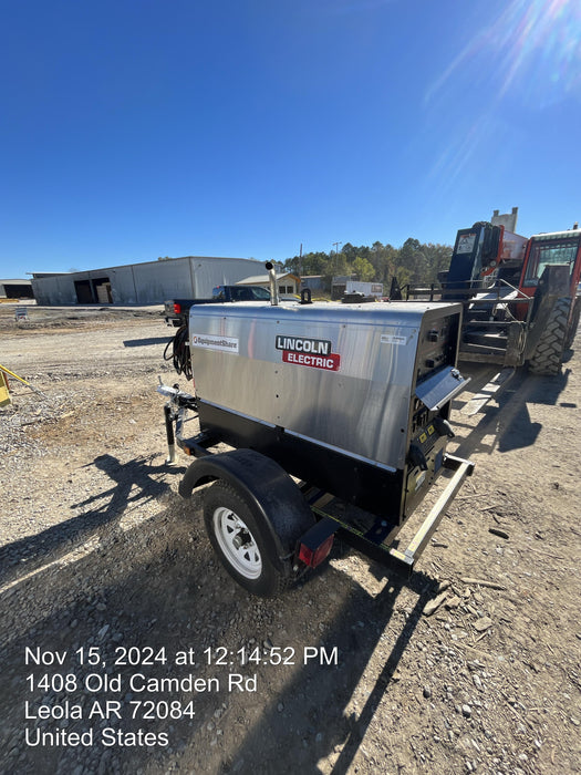 2024 Lincoln Electric LE400 Kubota V1505, Trlr, Cable Rack, Light Kit, ES Decals, T3