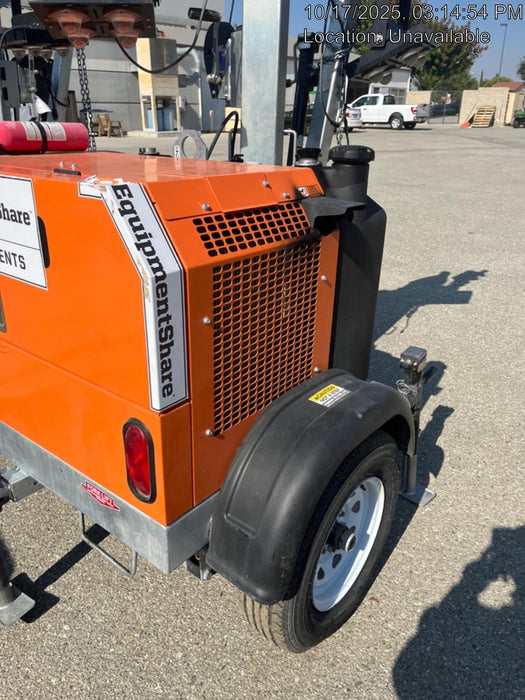 2024 Wanco WLTT-4MM4K Diesel, Deep Sea Controller, Shore Power Plug, Auto Start, (4) 350W LED Floodlights, 4kW Generator, 60 Gal Fuel Tank, 2" Ball, T3