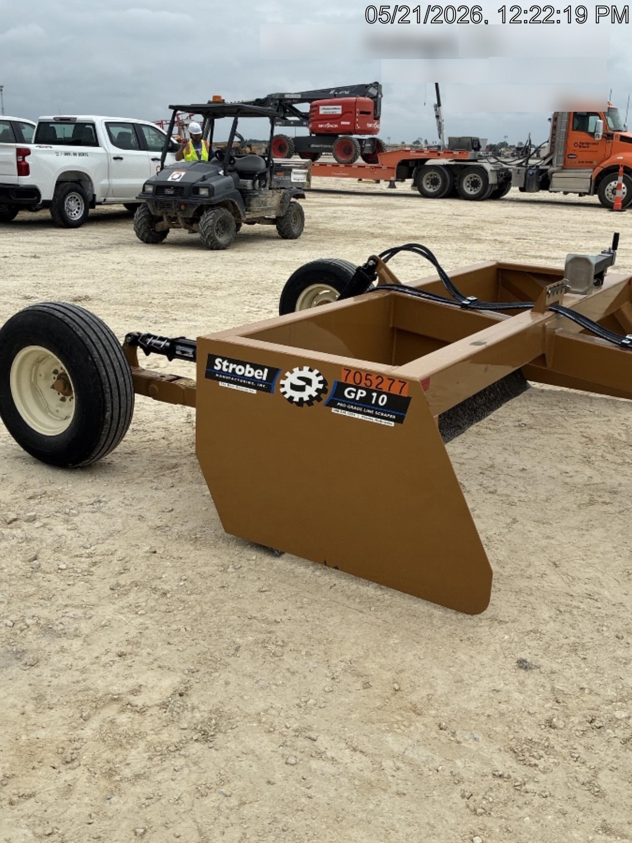 2026 STROBEL MFG. 19009709 10' Box Blade