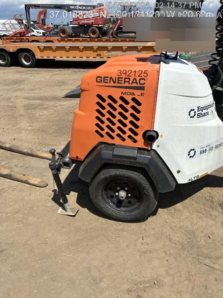 2024 Generac MLT2 Diesel, Flex Switch 120V Input, Powerzone Controller, 
(4) 320W LED Lights, 4kW Generator, 39.9 Gal Fuel Tank, 2" Ball, T3