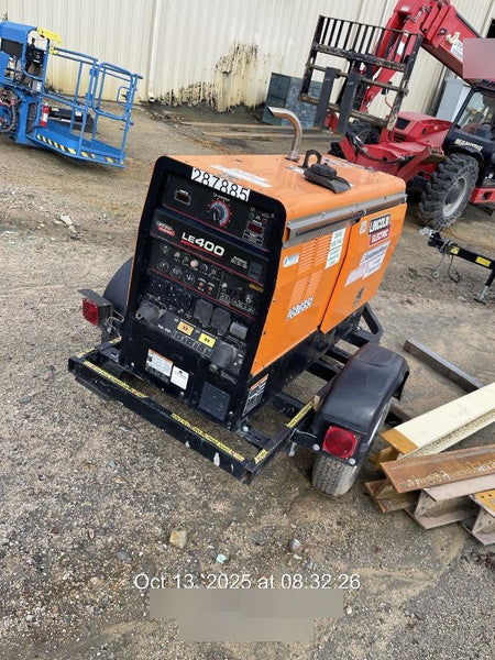 2023 Lincoln Electric LE400 Kubota V1505, Trlr, Cable Rack, Light Kit, ES Decals, T3